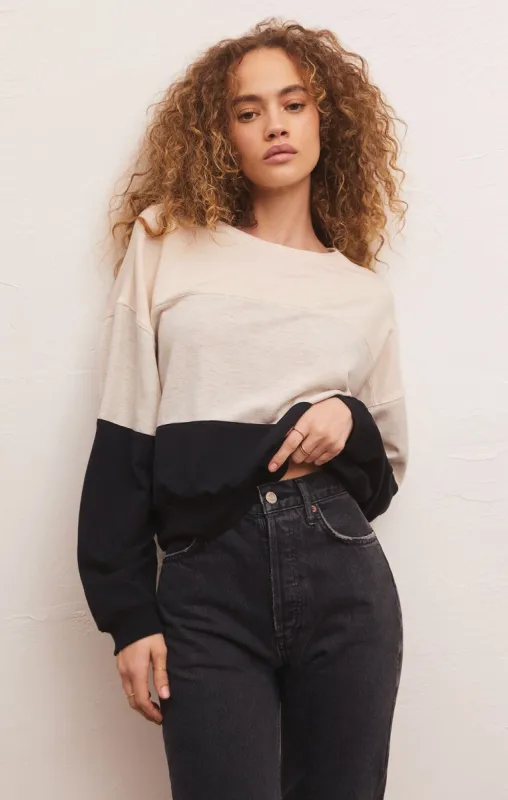 Color Block Modal Sweatshirt sold by Z Supply