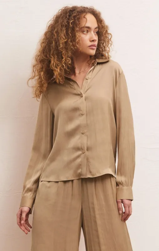 Serenity Luxe Sheen Top sold by Z Supply