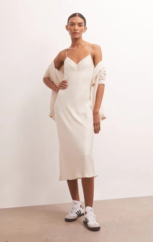 Lark Luxe Sheen Slip Dress made by Z Supply