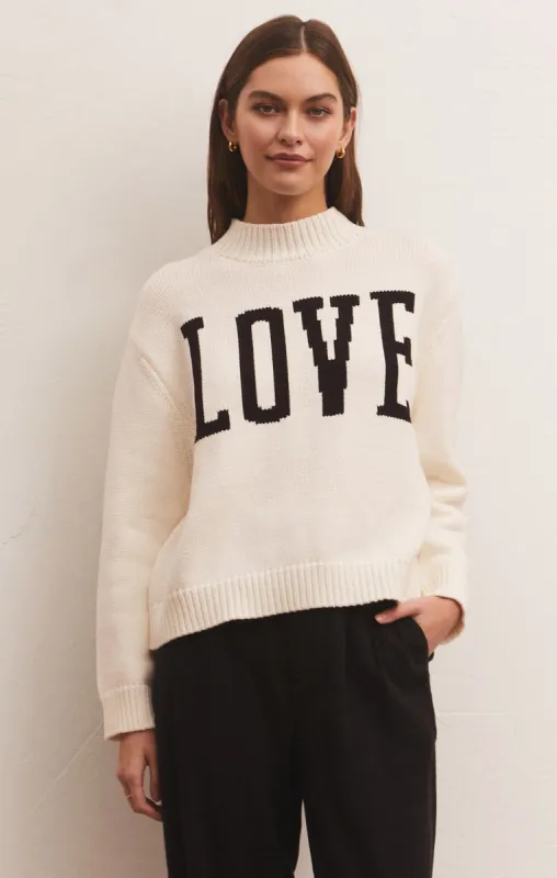 Love Intarsia Sweater sold by Z Supply