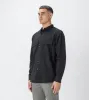 Work LS Shirt Black sold by Zanerobe