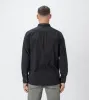 Work LS Shirt Black sold by Zanerobe