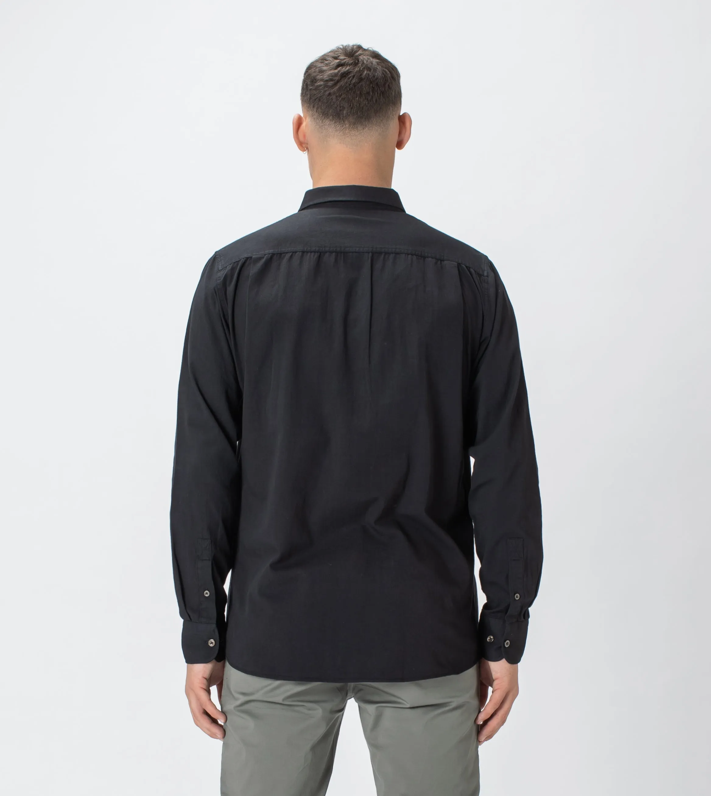 Work LS Shirt Black sold by Zanerobe product image thumbnail 5