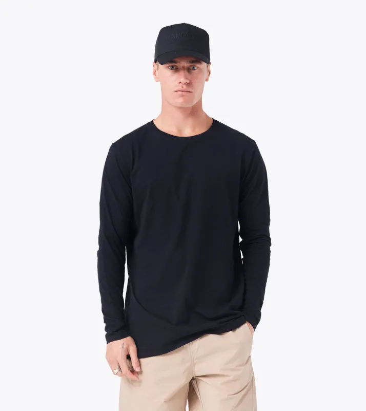 Flintlock LS Tee Black sold by Zanerobe