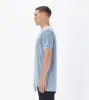 Flintlock Tee Salt Blue sold by Zanerobe