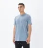 Flintlock Tee Salt Blue sold by Zanerobe