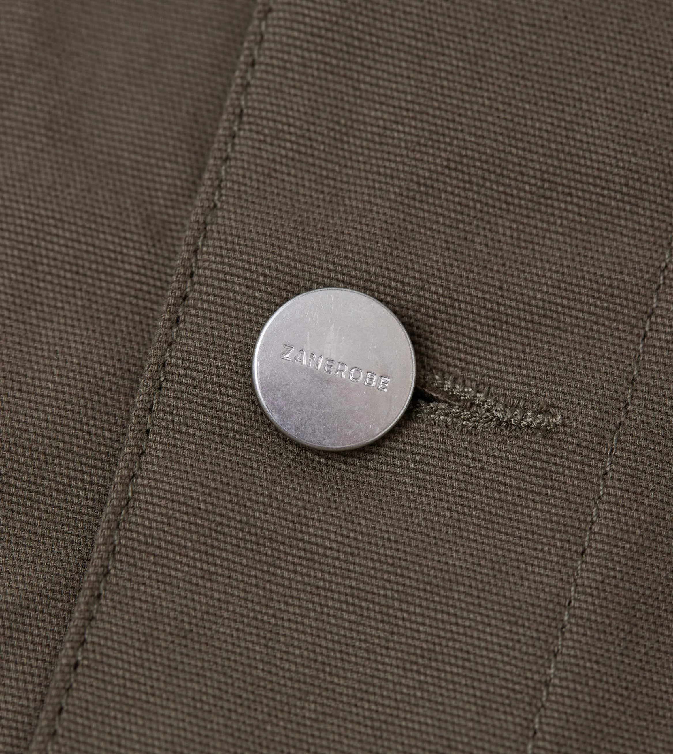 Canvas Work Jacket Peat sold by Zanerobe product image thumbnail 4