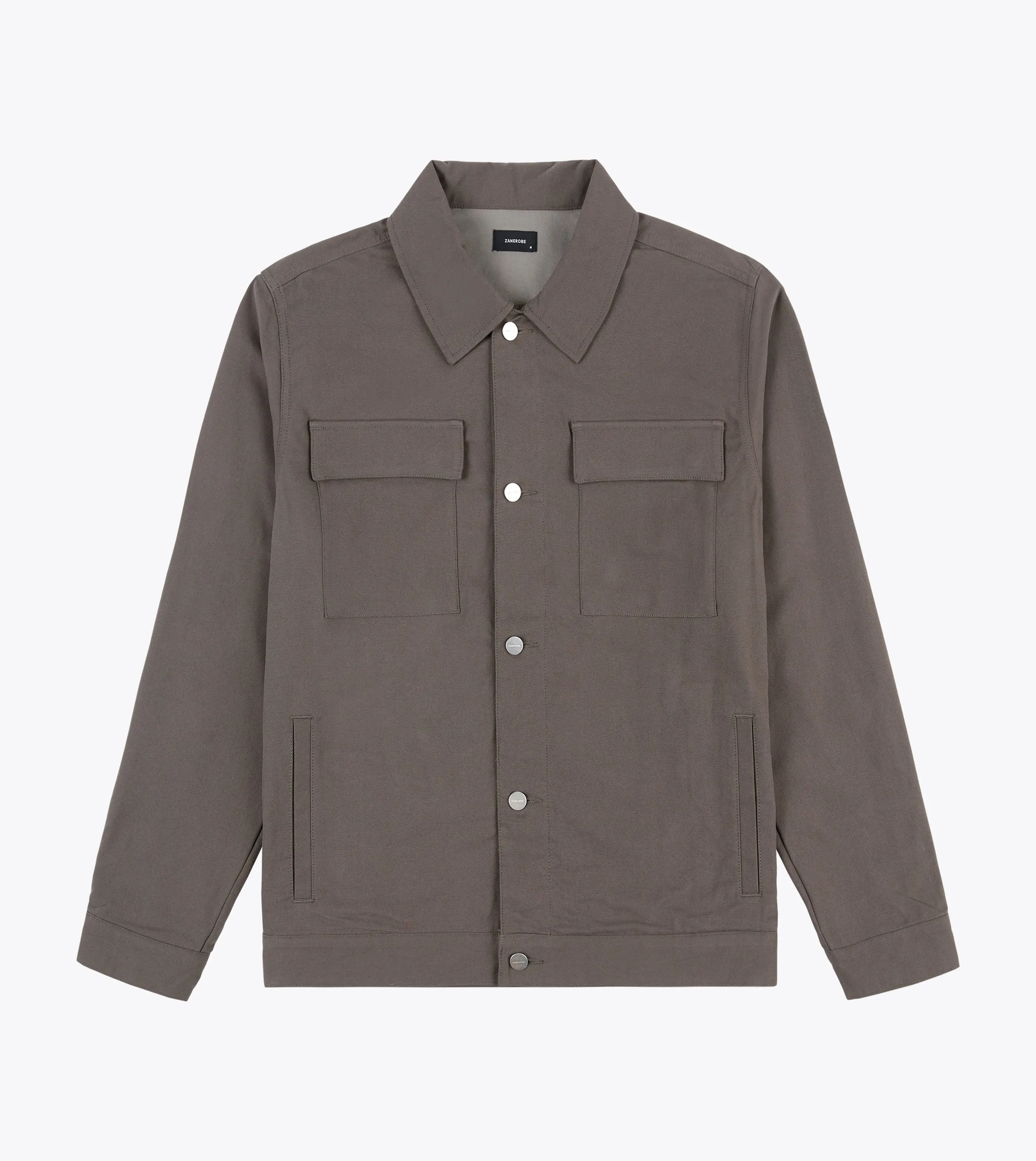 Canvas Work Jacket Peat sold by Zanerobe product image thumbnail 3