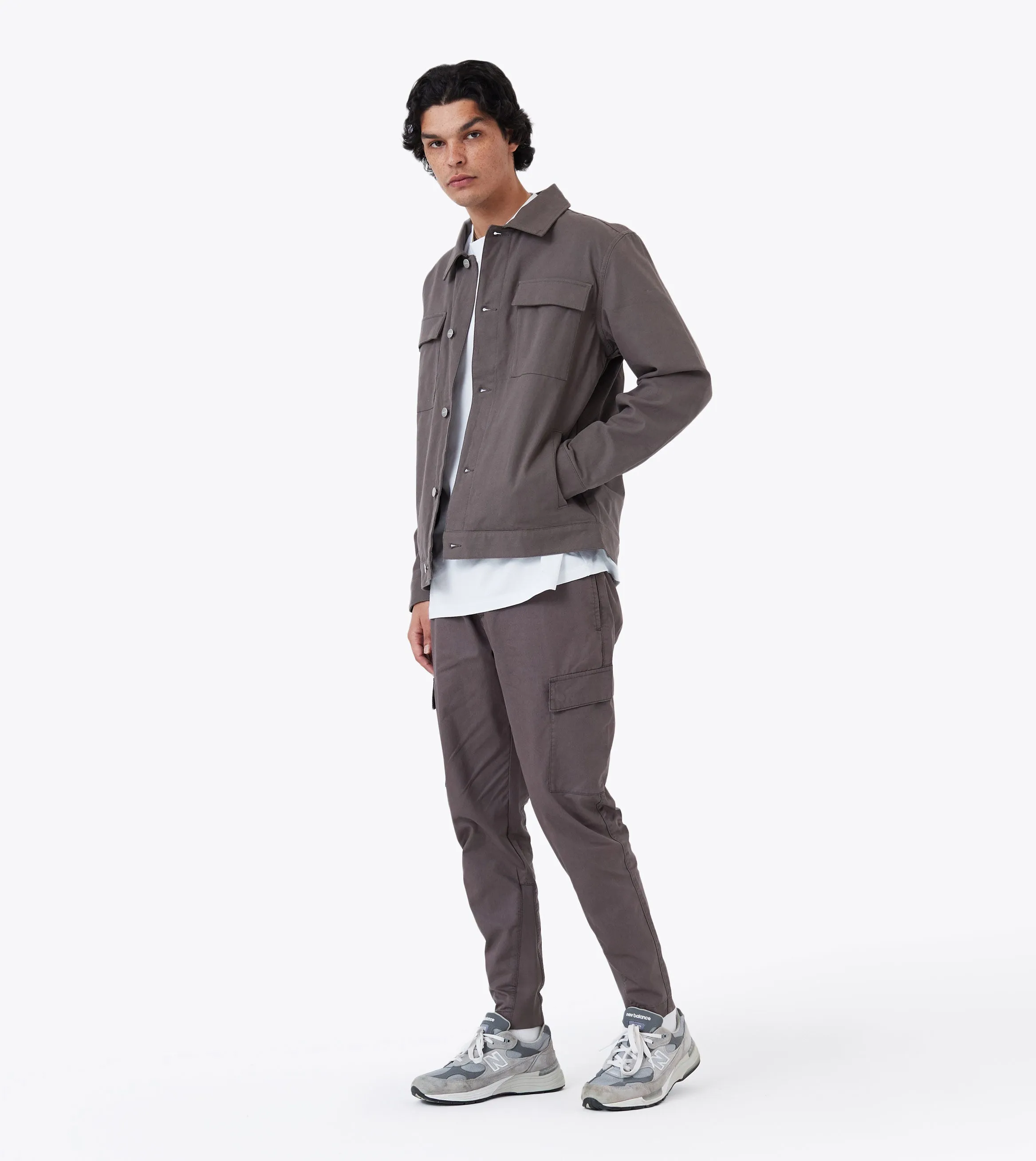 Canvas Work Jacket Peat sold by Zanerobe product image thumbnail 2