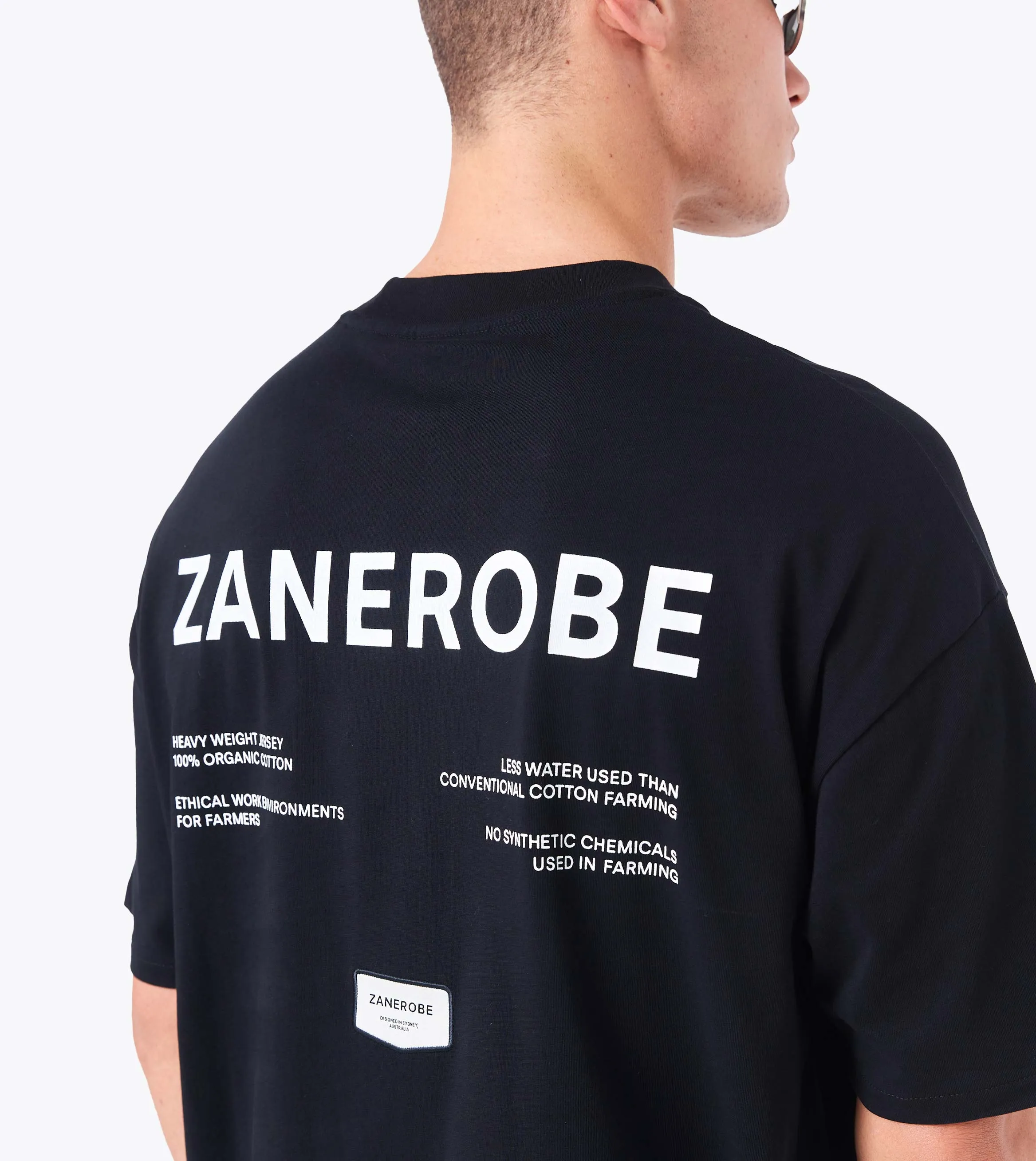 Label Box ++ Tee Black sold by Zanerobe product image thumbnail 3