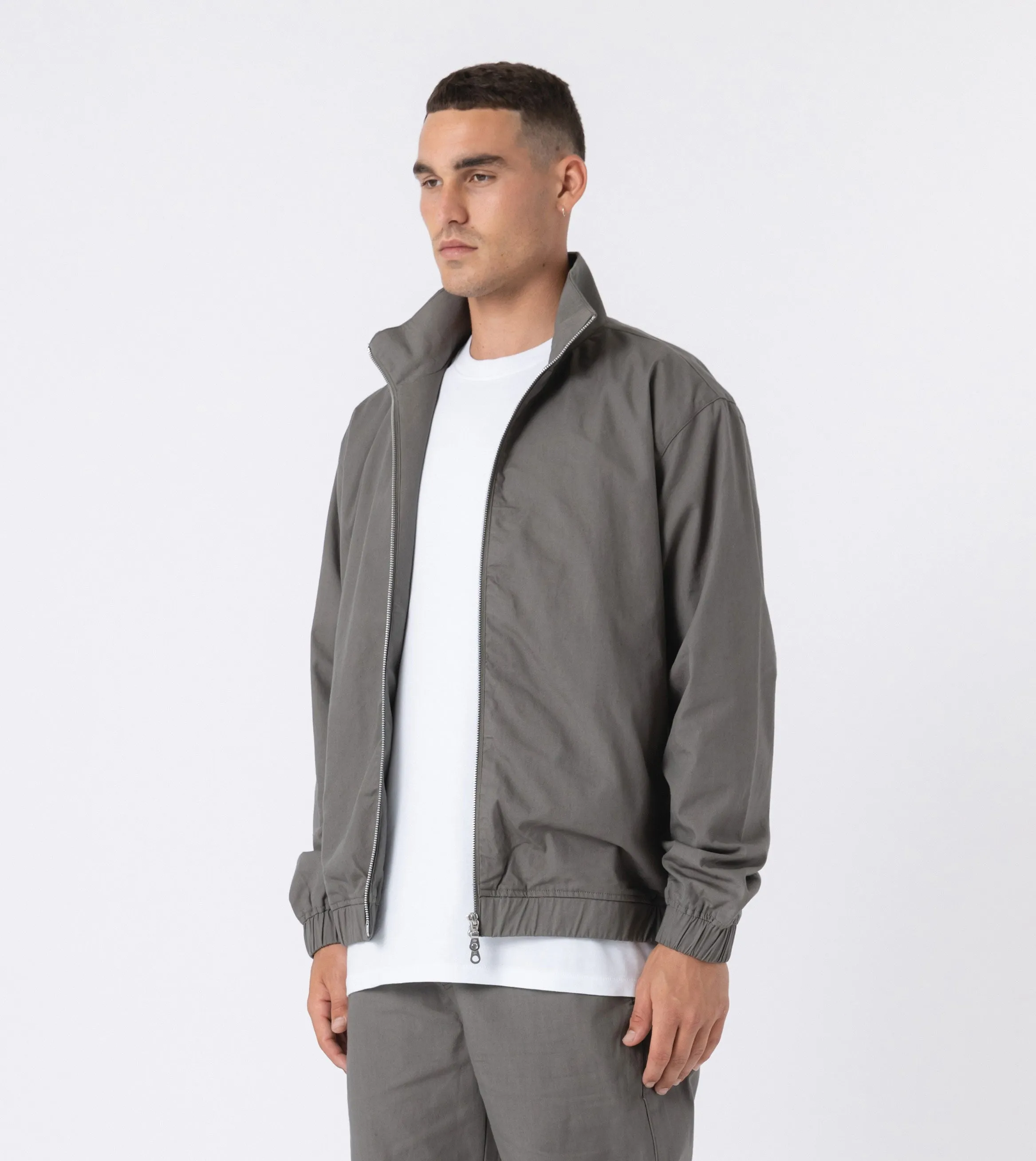 Primal Track Jacket Dk Moss sold by Zanerobe product image thumbnail 4