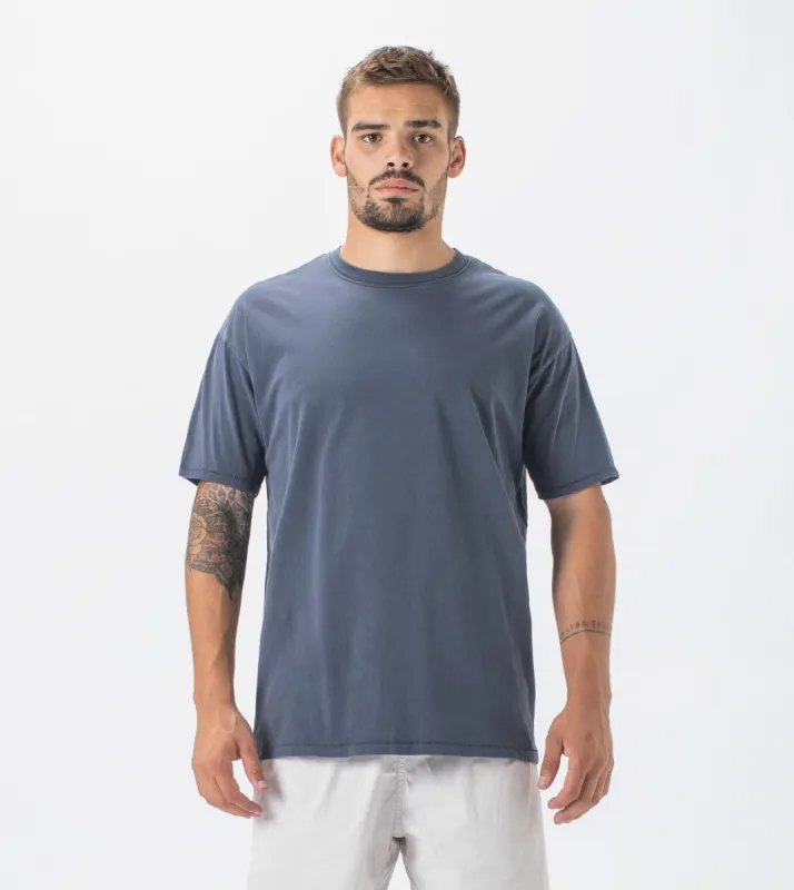 Box Tee GD Royal sold by Zanerobe