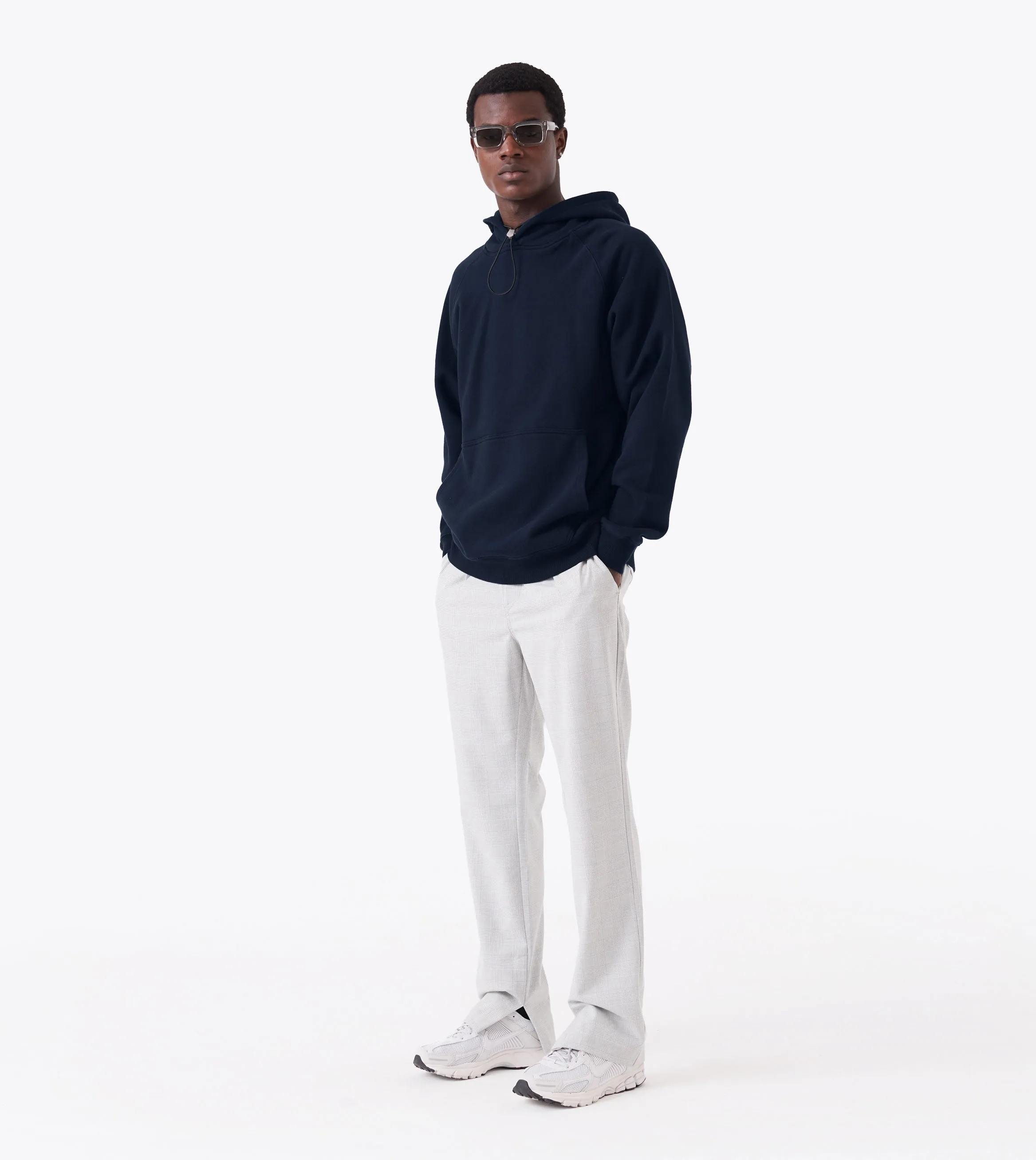 Lowgo Hood Sweat Indigo sold by Zanerobe product image thumbnail 2