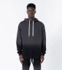 Ombre Orgo Hood Sweat Black/Grey sold by Zanerobe