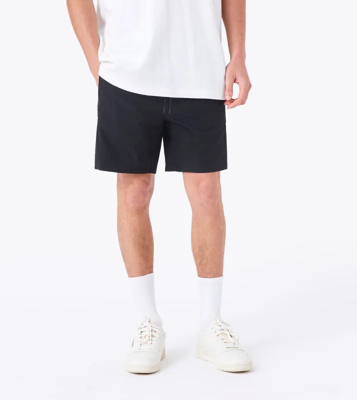 Tech Ripstop Short Black made by Zanerobe