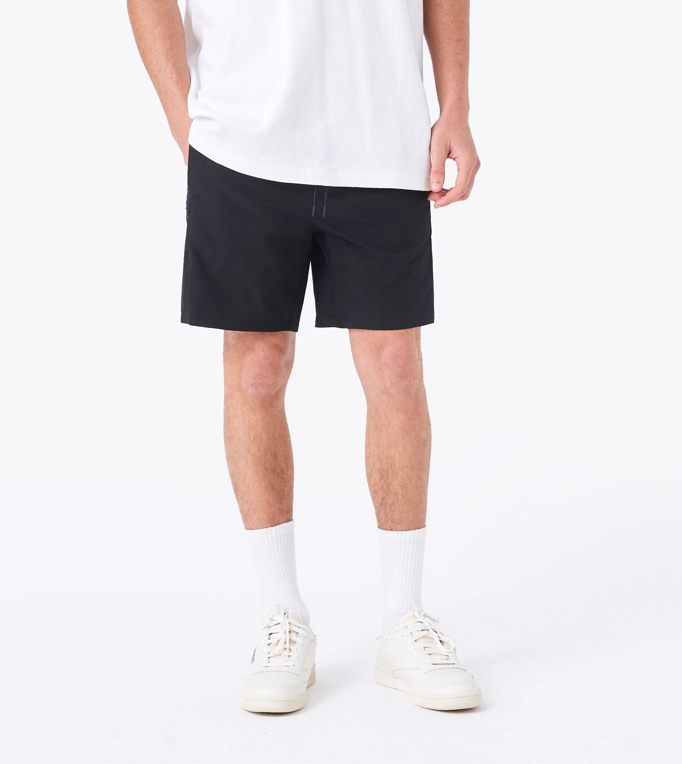 Tech Ripstop Short Black sold by Zanerobe