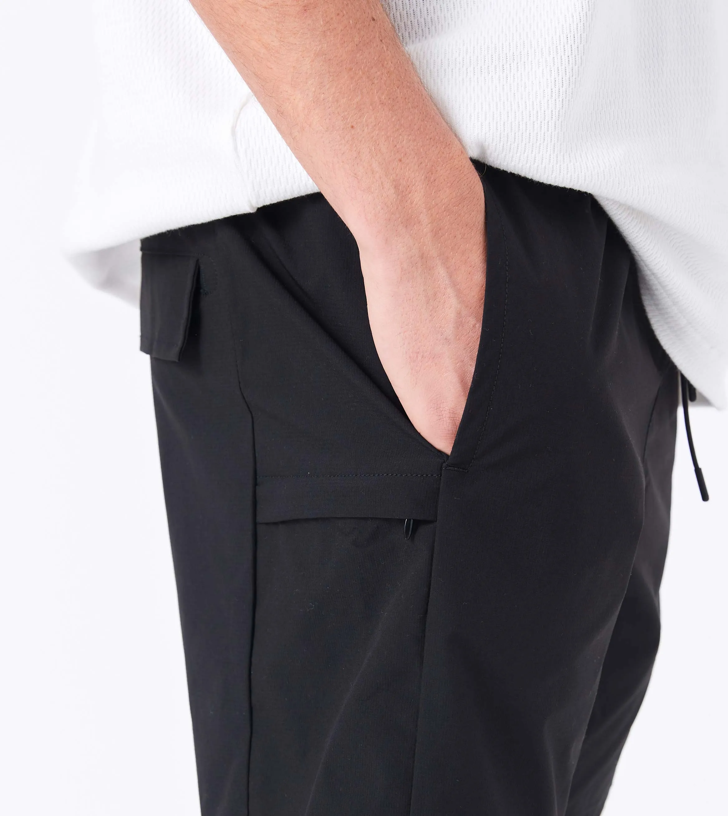 Tech Ripstop Short Black sold by Zanerobe product image thumbnail 4