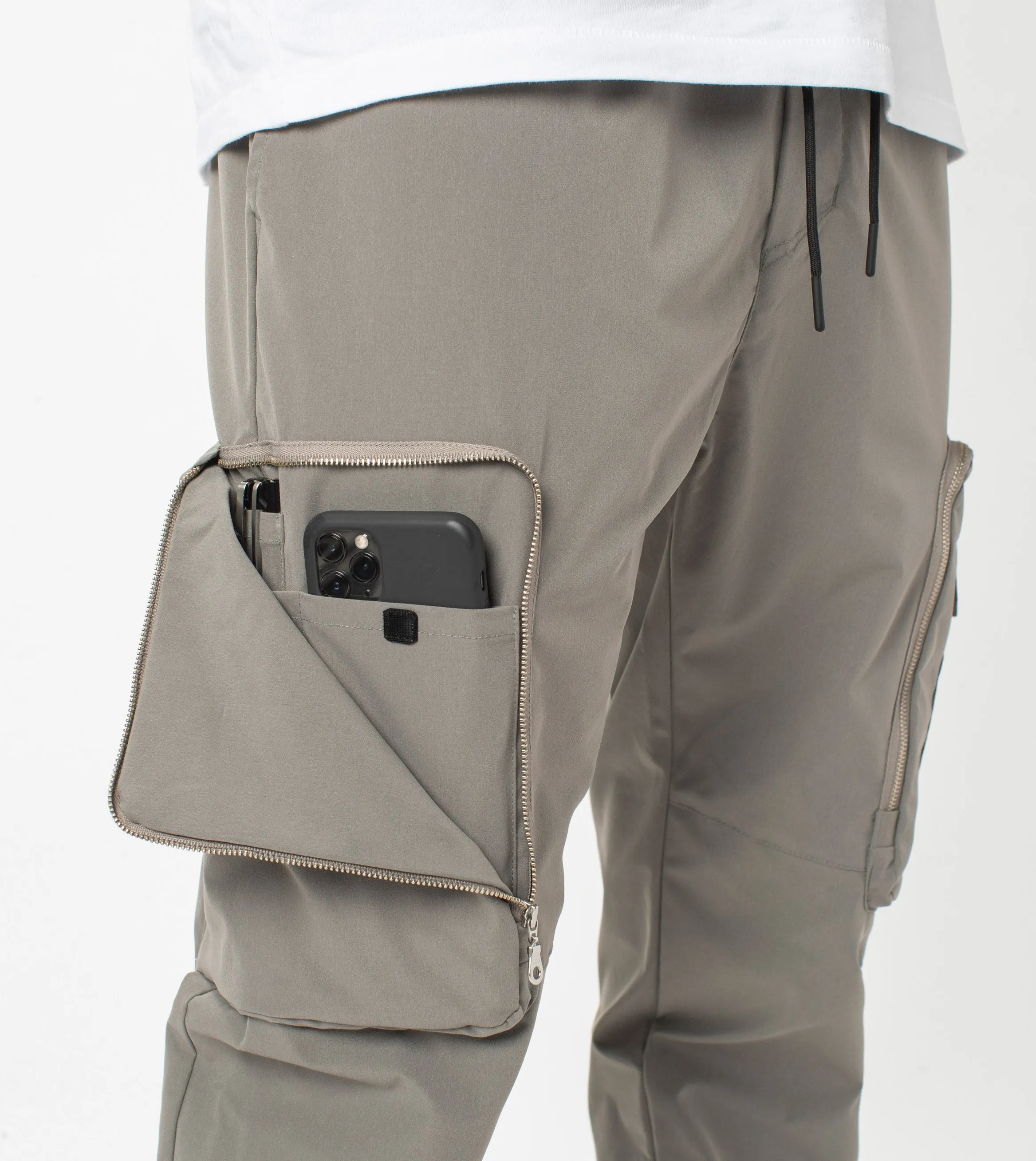 Jumpa+ Tech Pant Ash sold by Zanerobe product image thumbnail 3