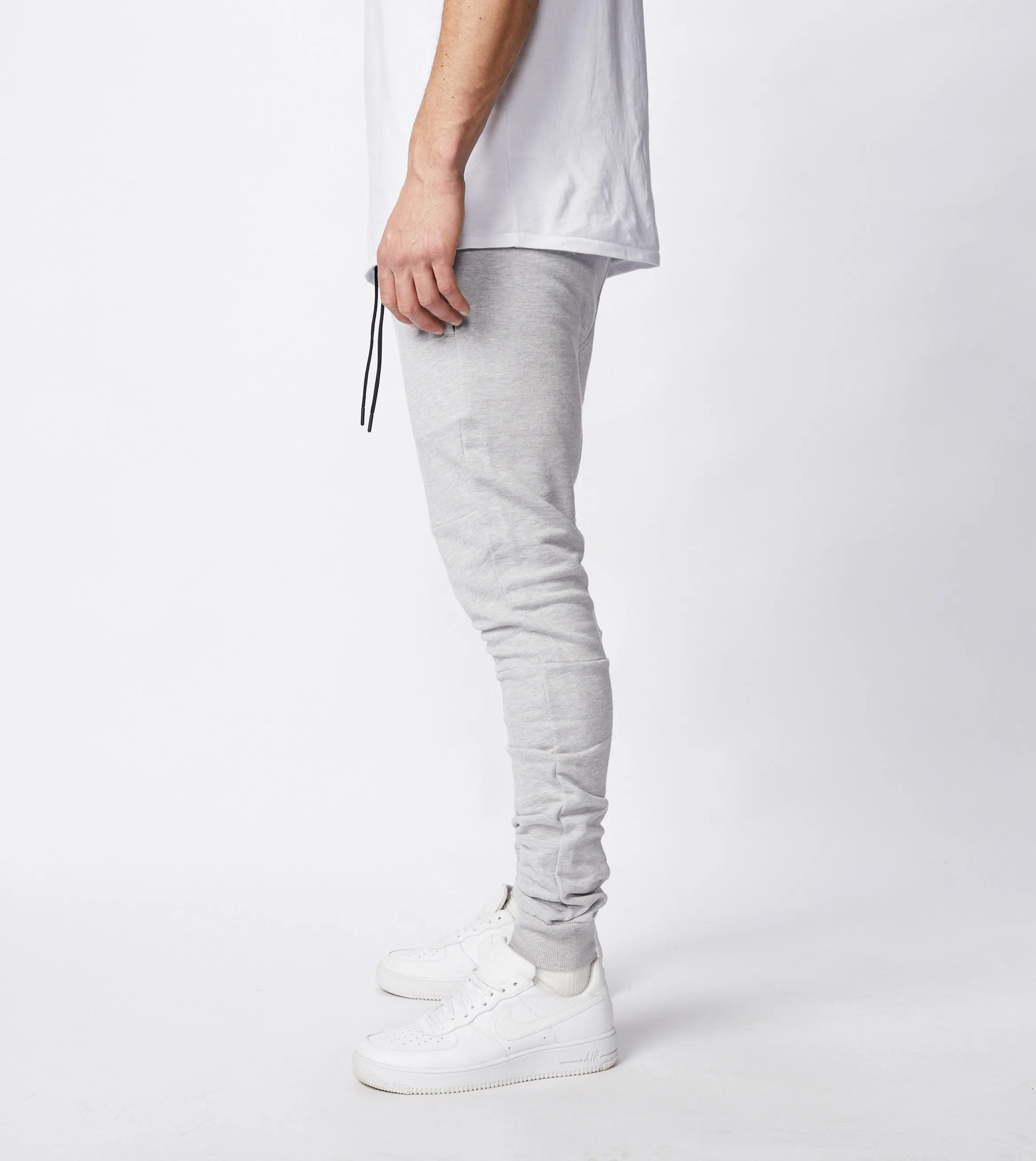 Sureshot Fleece Jogger Silver Marle sold by Zanerobe product image thumbnail 5