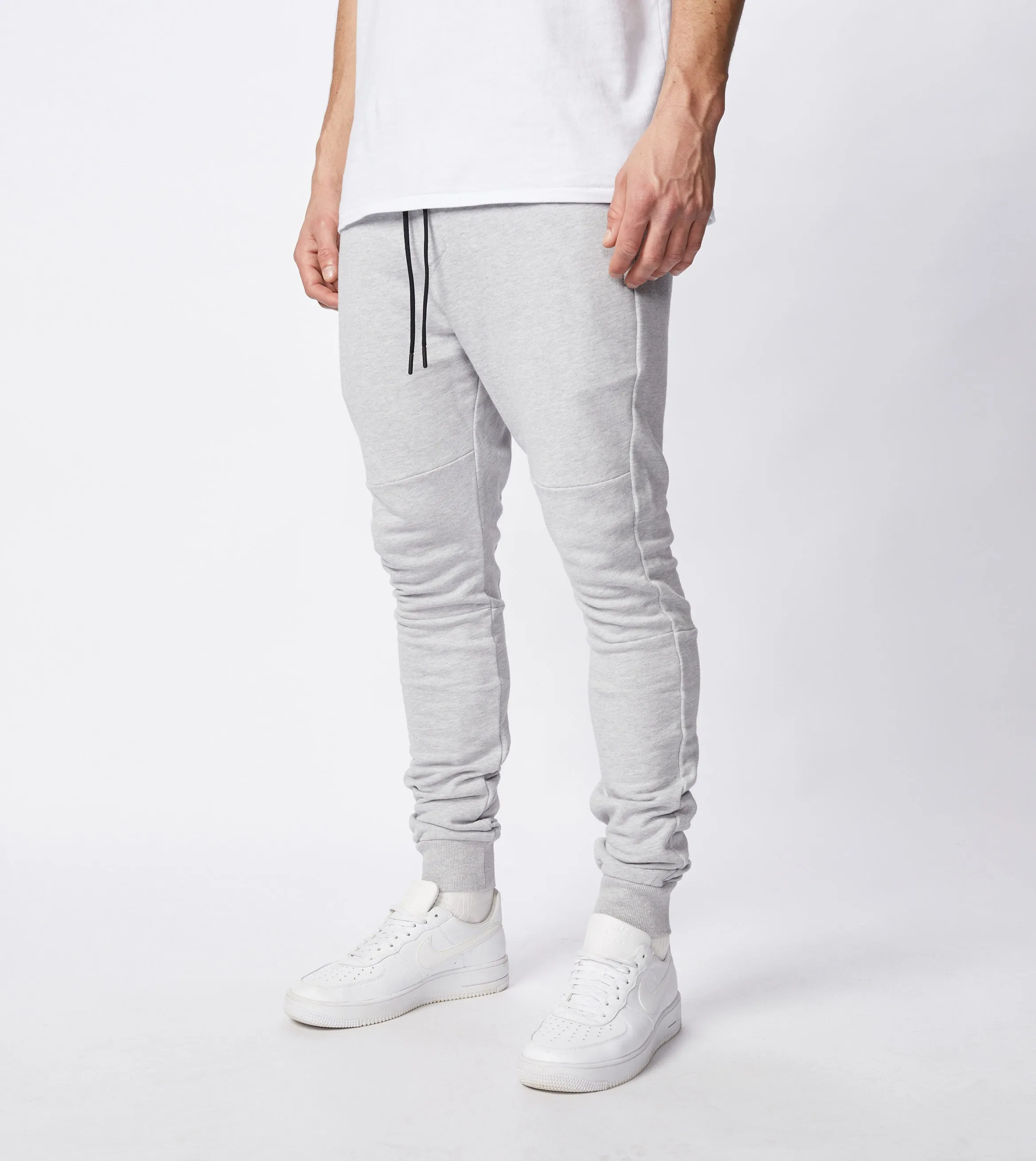 Sureshot Fleece Jogger Silver Marle sold by Zanerobe product image thumbnail 4