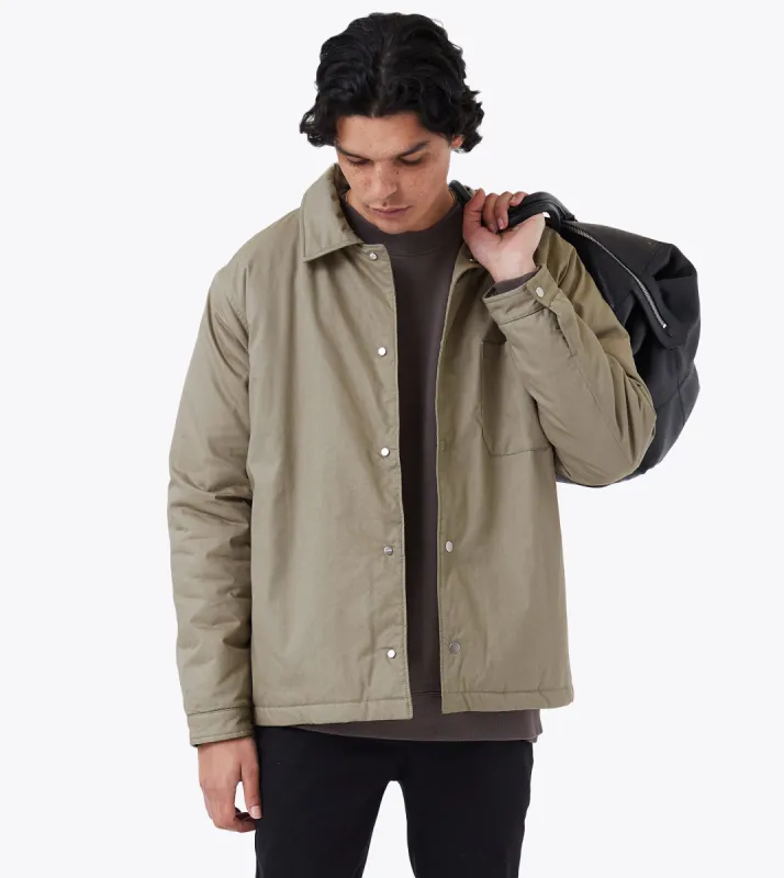 Hike Overshirt Sage sold by Zanerobe