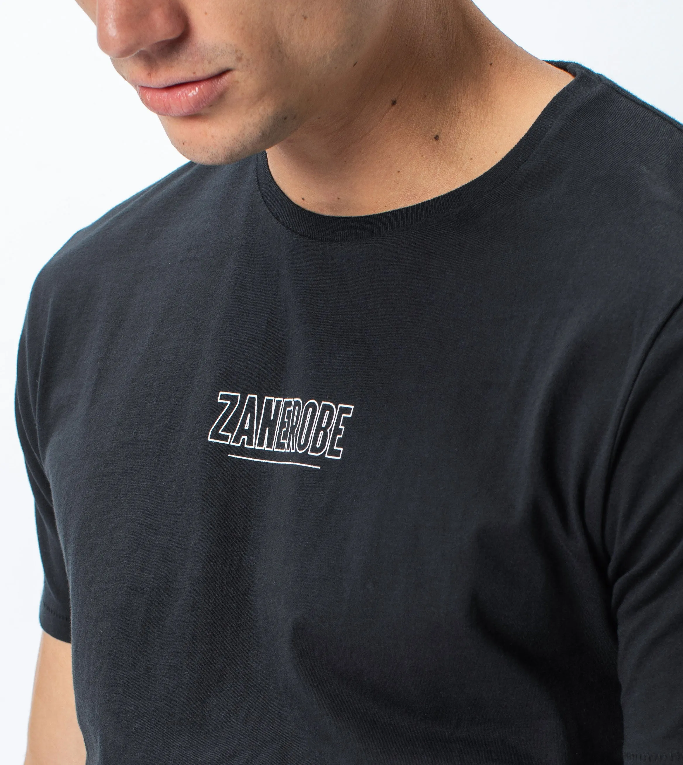 Underline Flintlock Tee Black sold by Zanerobe product image thumbnail 3