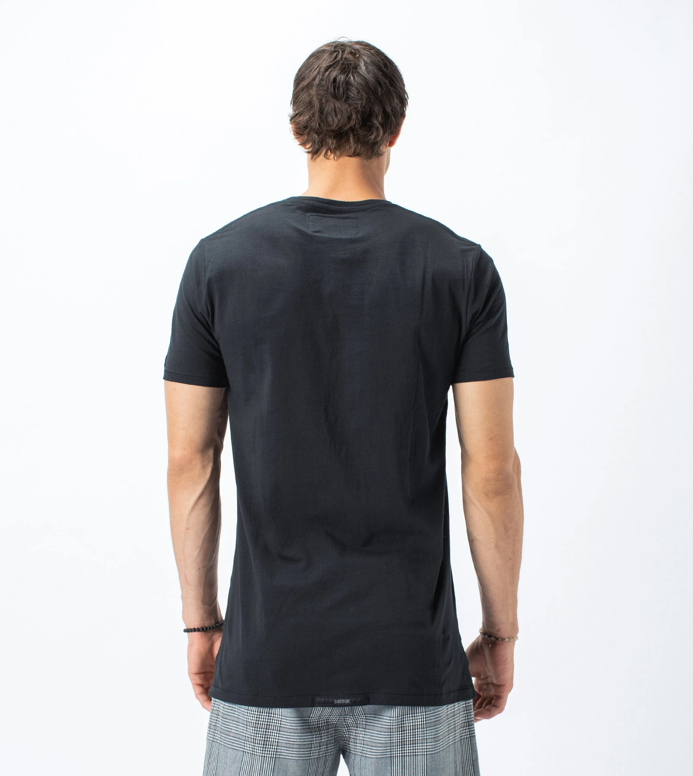 Underline Flintlock Tee Black sold by Zanerobe product image thumbnail 5