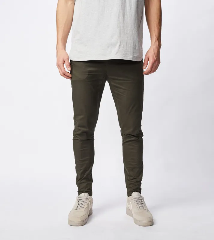 Golfshot Pant Dk Army sold by Zanerobe