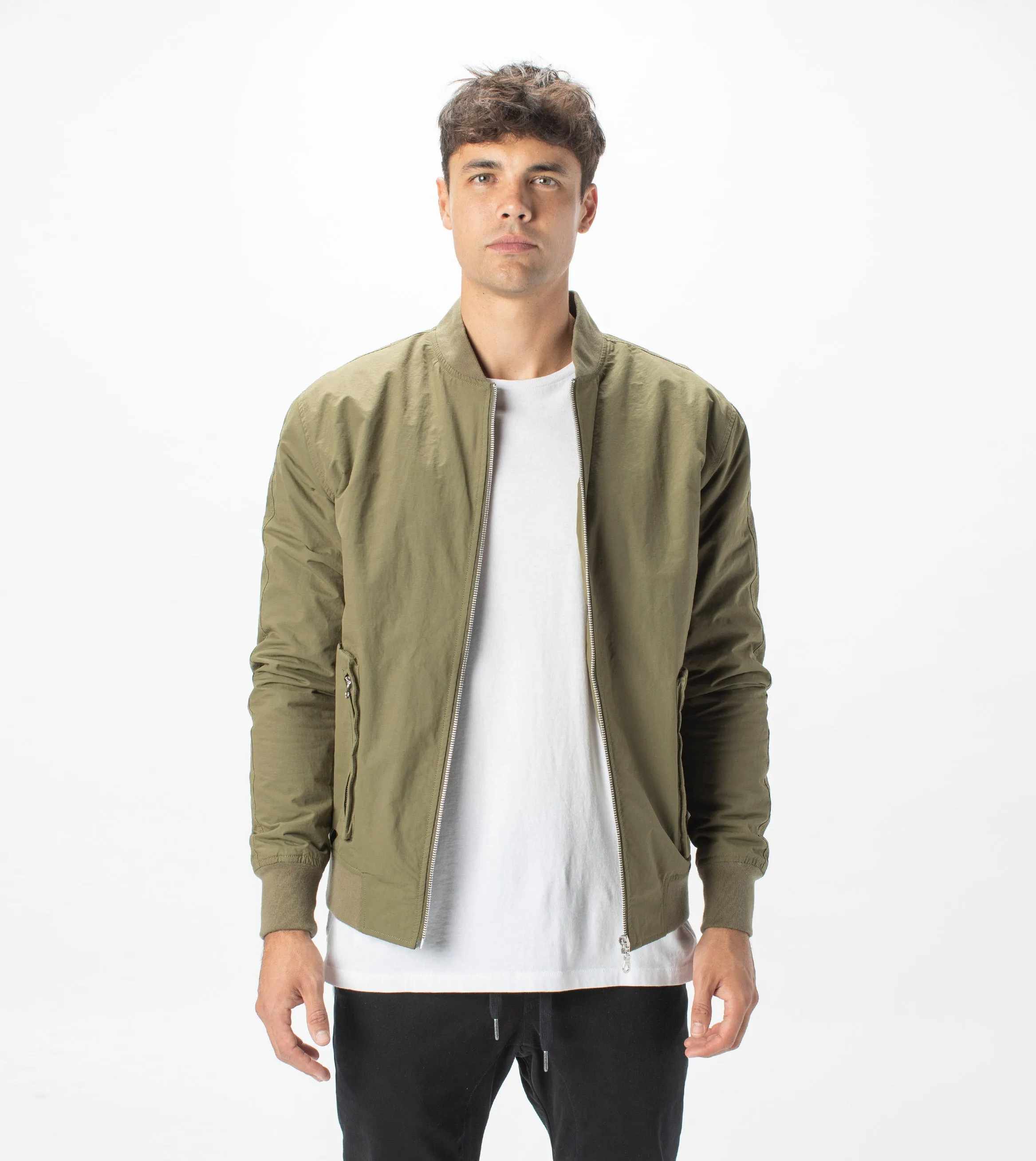 Utility Bomber Jacket Military sold by Zanerobe