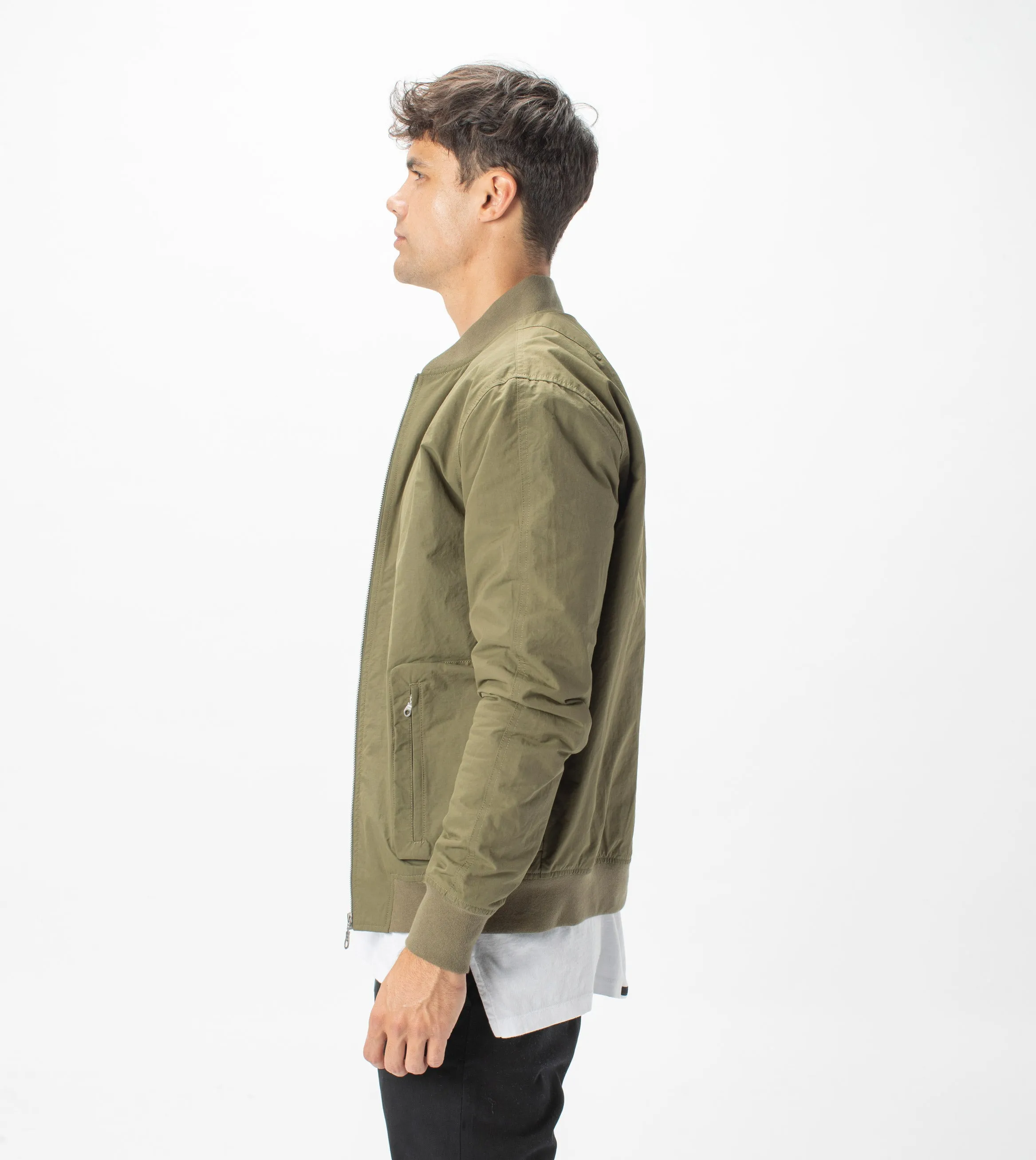 Utility Bomber Jacket Military sold by Zanerobe product image thumbnail 4