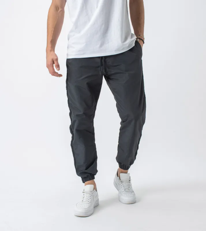 Shearling Jumpa Track Jogger Black sold by Zanerobe