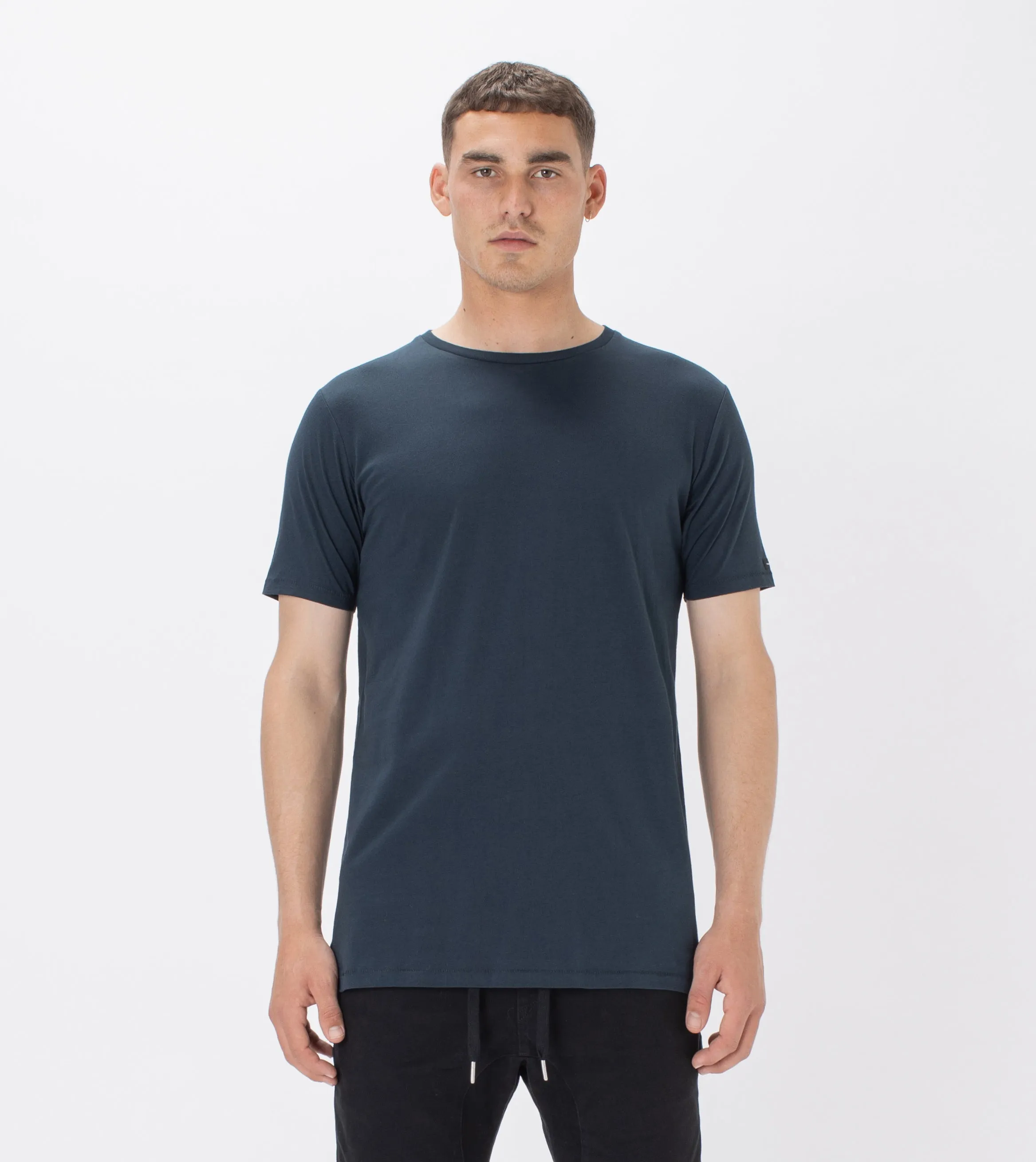 Flintlock Tee Petrol sold by Zanerobe