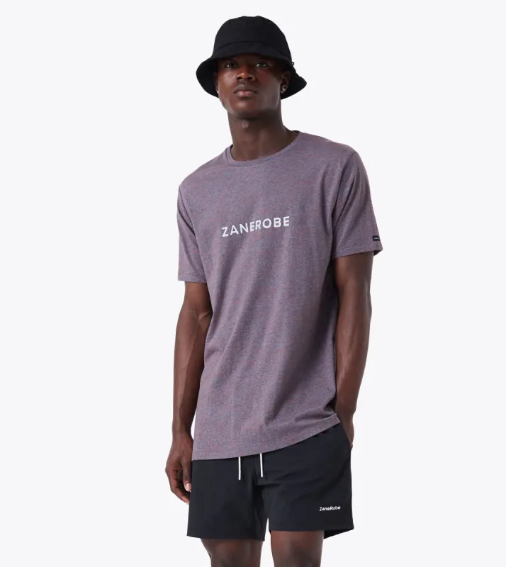 Fade Flintlock Tee Lolite Marle sold by Zanerobe