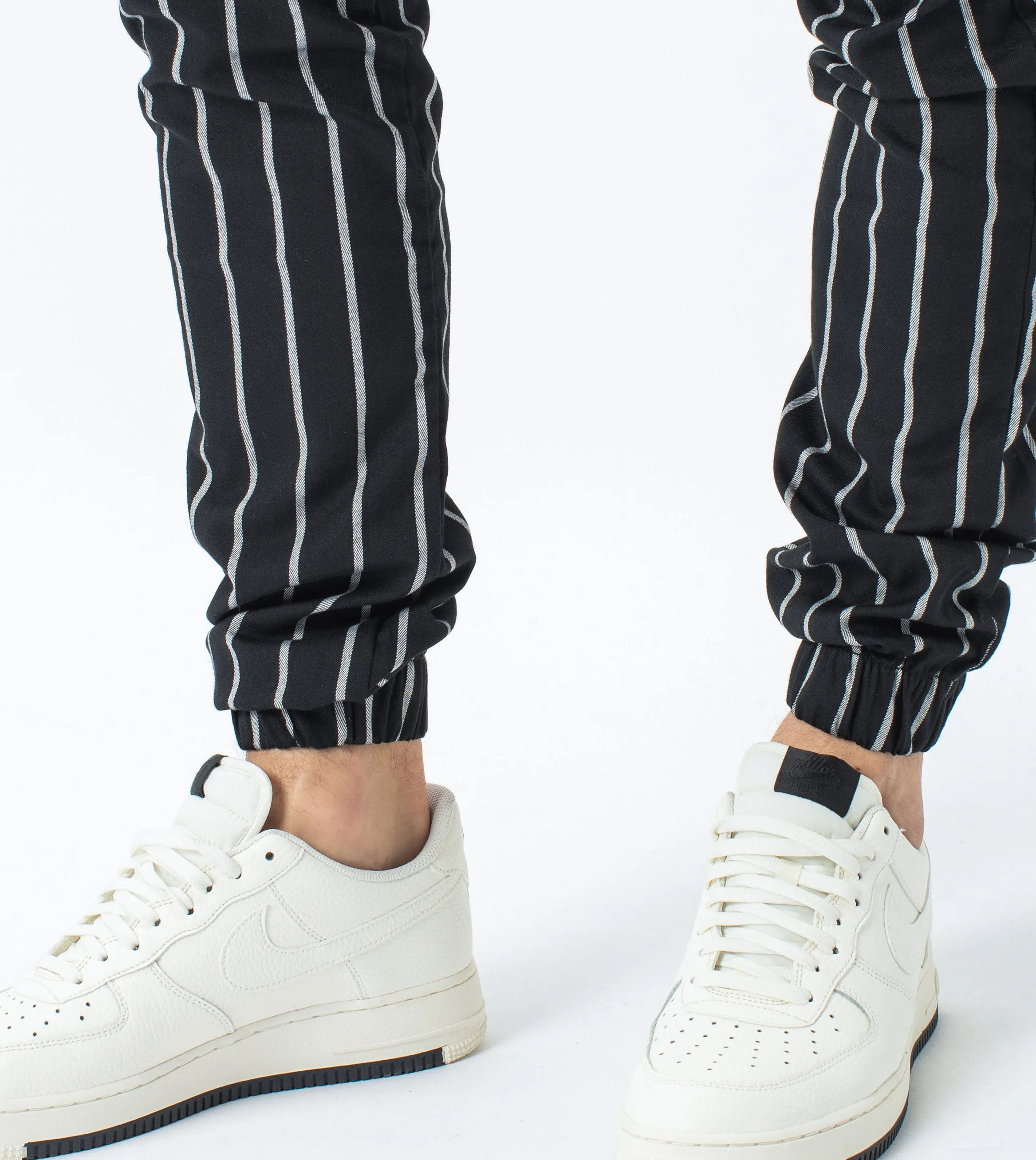 Stripe Sureshot Jogger Black/Milk - Sale sold by Zanerobe product image thumbnail 3