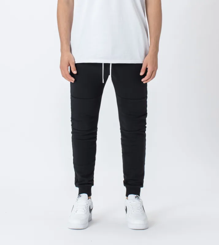 Sureshot Fleece Jogger Black sold by Zanerobe