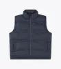 Powells Puffer Vest Grey sold by Zanerobe