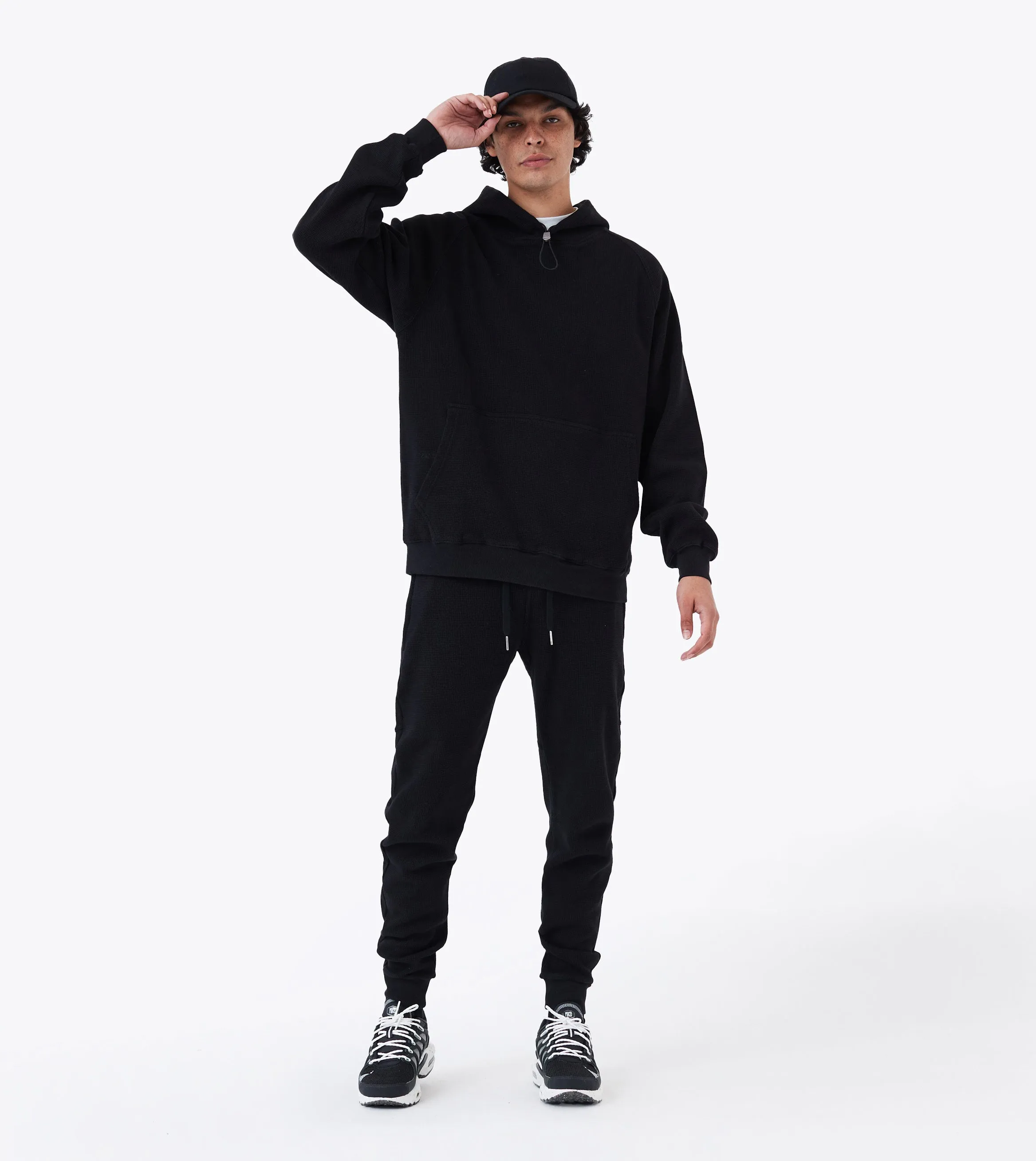 Sureshot Thermal Fleece Jogger Black sold by Zanerobe product image thumbnail 2