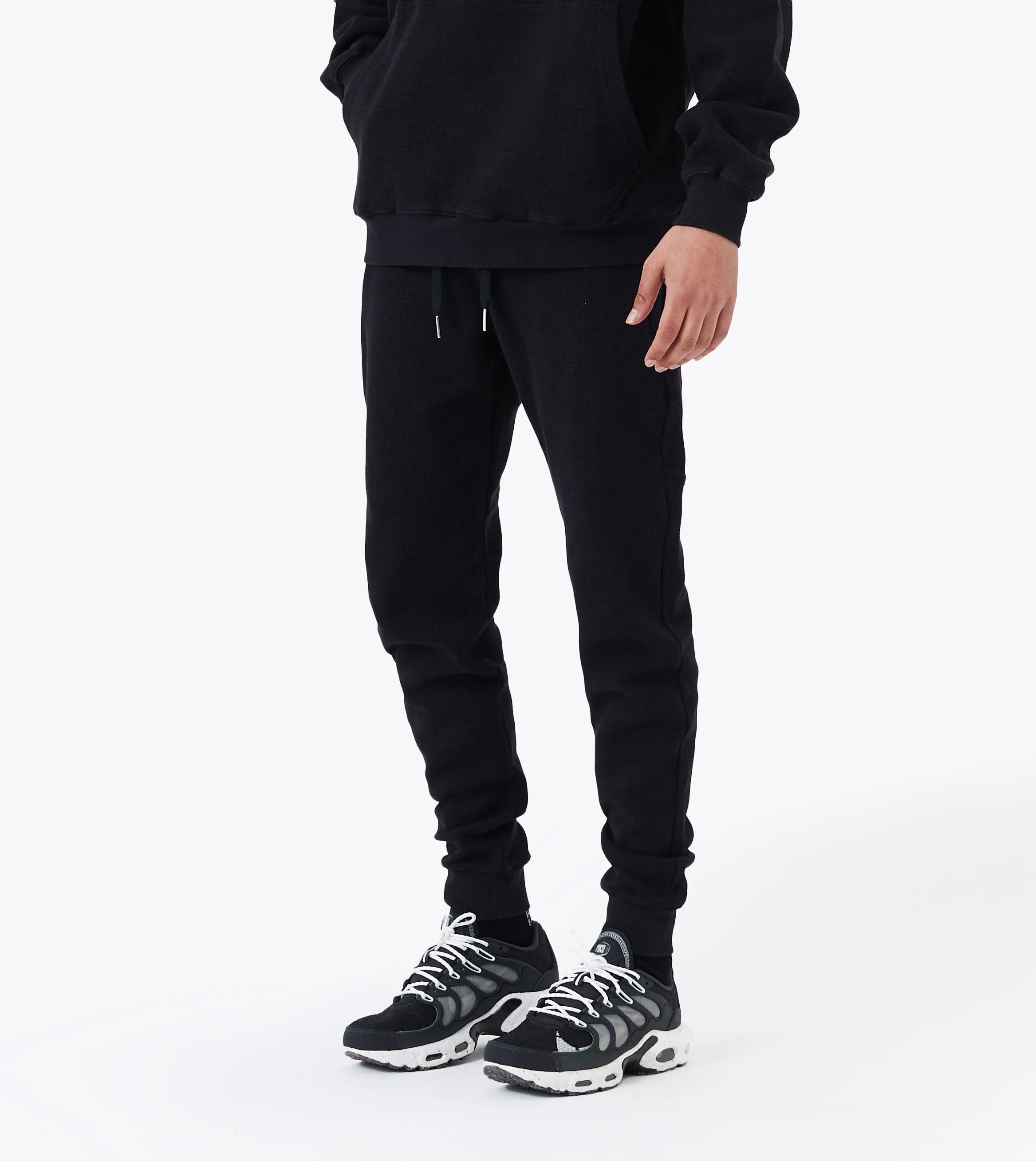 Sureshot Thermal Fleece Jogger Black sold by Zanerobe