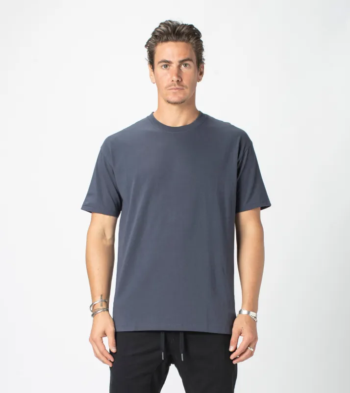 Box Tee Duke Blue made by Zanerobe