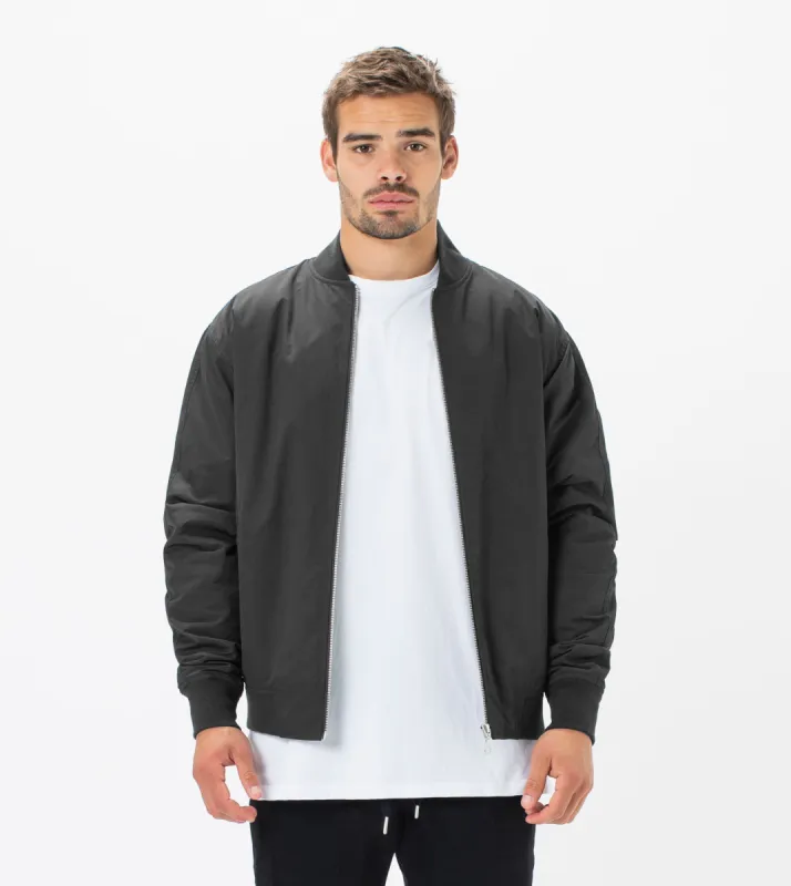 Zane Bomber Jacket Black sold by Zanerobe