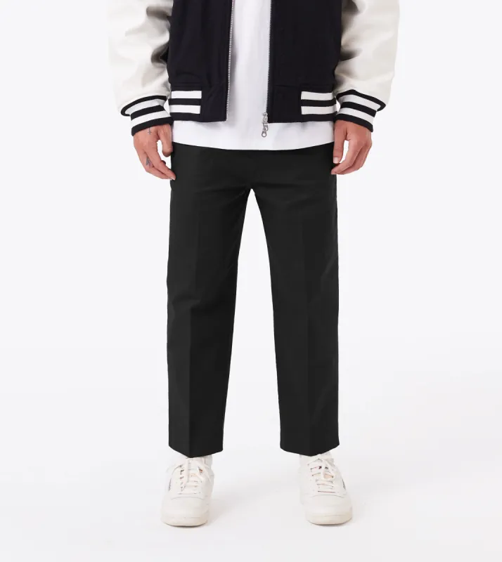Box Crop Pant Black sold by Zanerobe