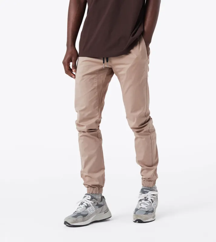 Sureshot Mid Rise Lite Jogger GD Sandstone sold by Zanerobe