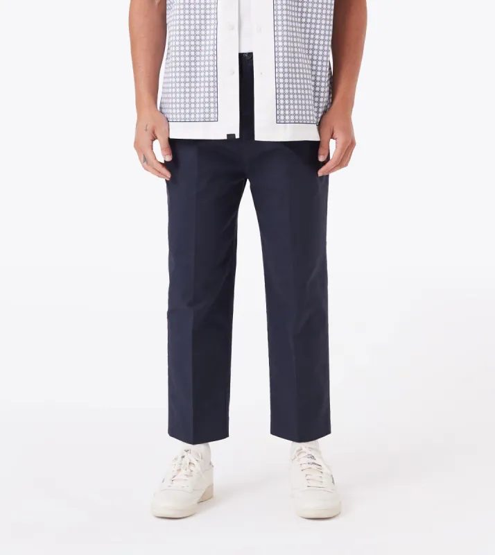Box Crop Pant Duke Blue sold by Zanerobe