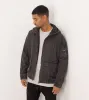 Box Denim Jacket Black sold by Zanerobe