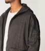 Box Denim Jacket Black sold by Zanerobe