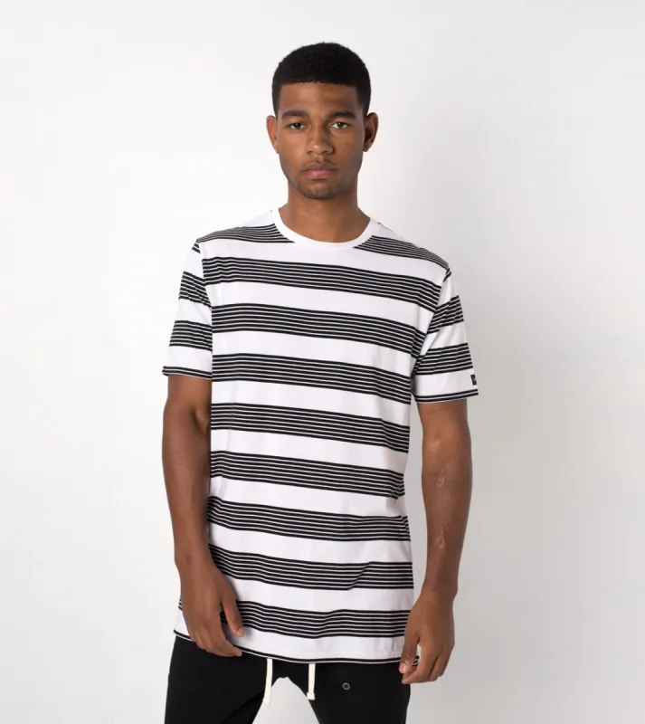 Band Flintlock Tee White/Black sold by Zanerobe