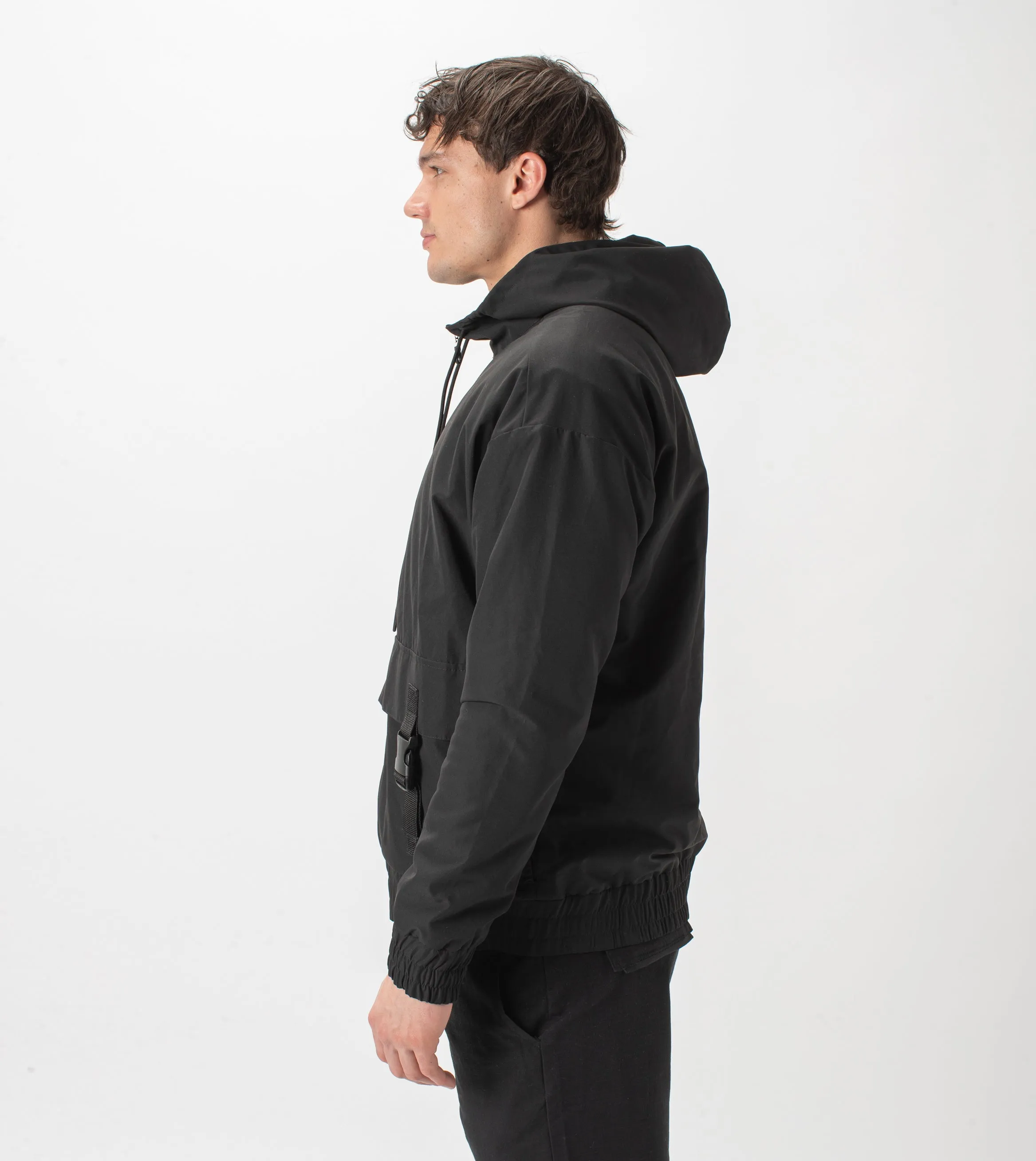 Jumpa Utility Jacket Black sold by Zanerobe product image thumbnail 4
