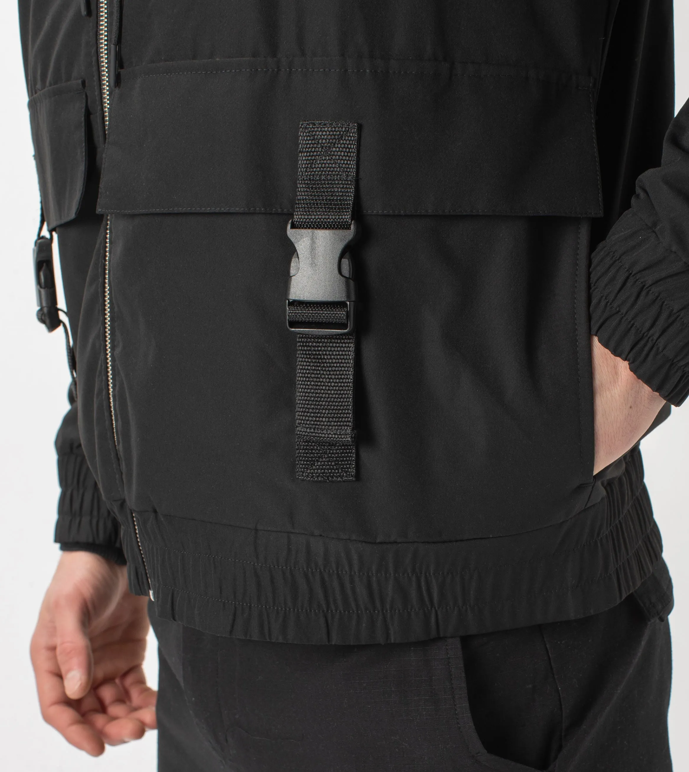 Jumpa Utility Jacket Black sold by Zanerobe product image thumbnail 3