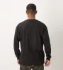 Sponsor Box LS Tee Black sold by Zanerobe