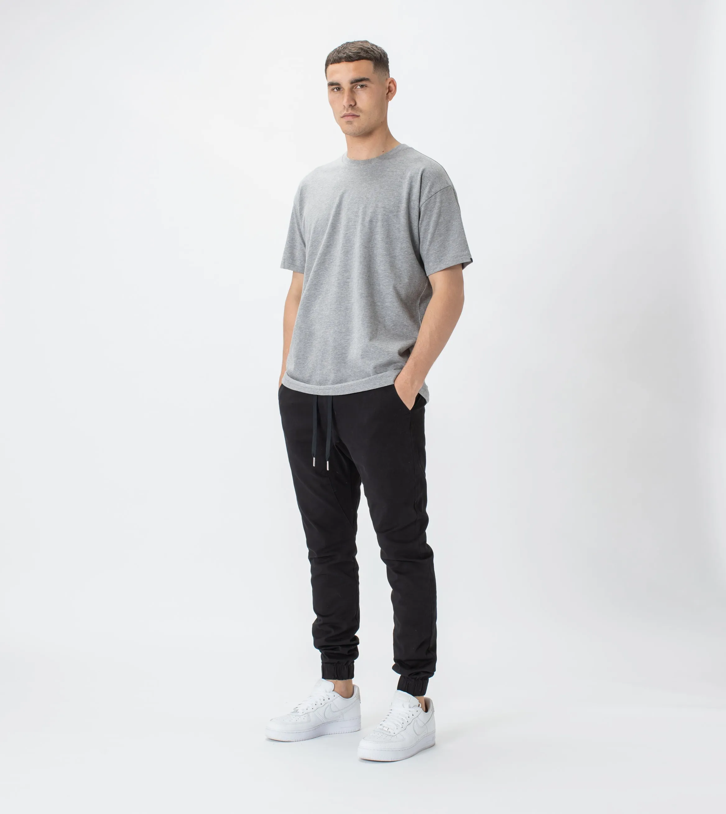 Box Tee Dk Grey Marle sold by Zanerobe product image thumbnail 2